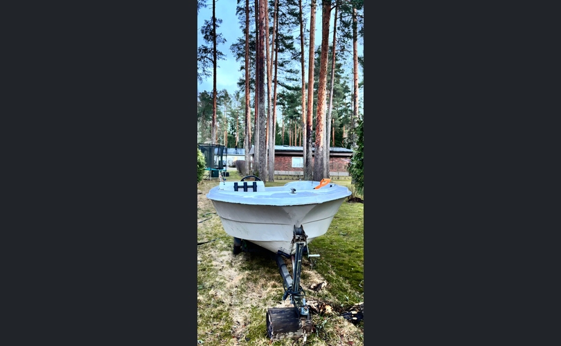 Lasikuitu pulpettivene Ei tiedossa-kuva-1